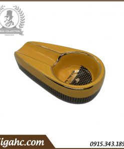Gạt tàn xì gà 1 điếu P100 - Màu Vàng